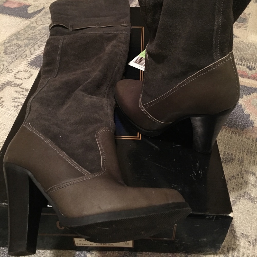 Colin Stuart over the knee boots